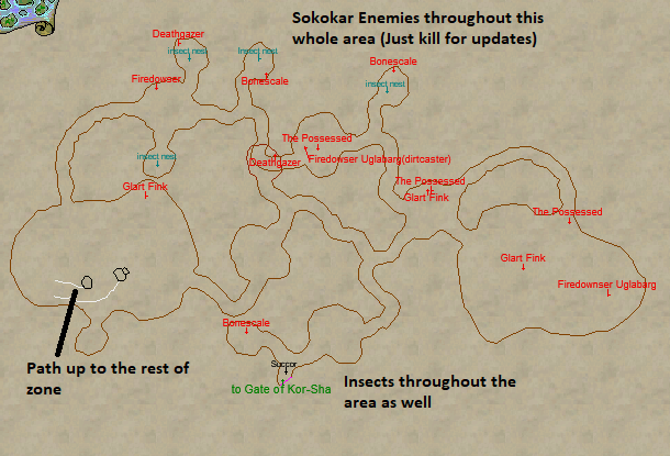 Infiltration of Kor-Sha Tunnels Map